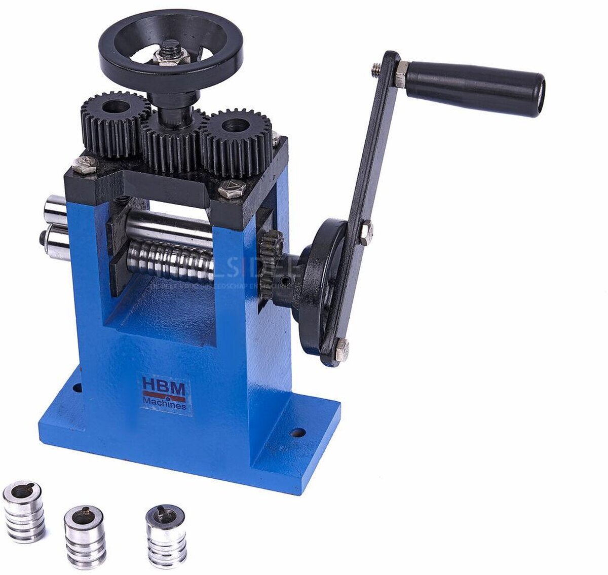 Rullo tenditore professionale HBM, rullo da gioielliere con 4 rulli