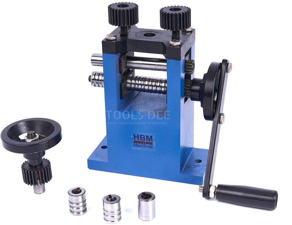 Rullo tenditore professionale HBM, rullo da gioielliere con 4 rulli