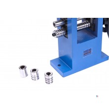 Rullo tenditore professionale HBM, rullo da gioielliere con 4 rulli