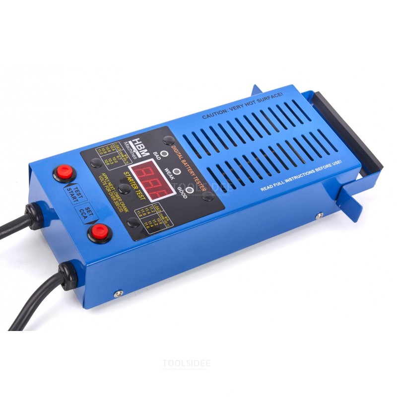 Tester per batterie professionale HBM da 100 amp, 6-12 v, 20-100 ah