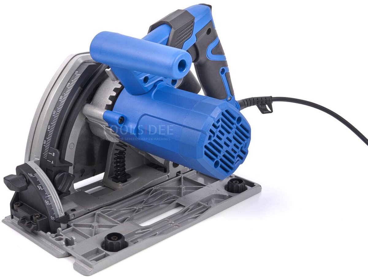 Sega ad immersione HBM profi 1200 watt 185 mm con righello 2 x 700 mm