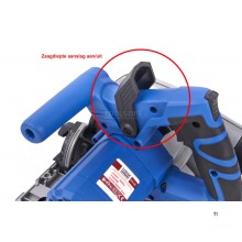 Sega ad immersione HBM profi 1200 watt 185 mm con righello 2 x 700 mm