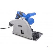 Sega ad immersione HBM profi 1200 watt 185 mm con righello 2 x 700 mm