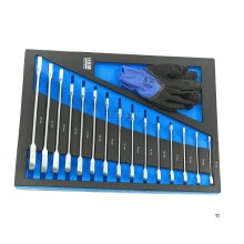 HBM 262 Piece Premiuw Tool Refill for Tool Trolley - BLÅ