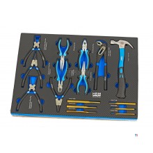 HBM 262 Piece Premiuw Tool Refill for Tool Trolley - BLÅ