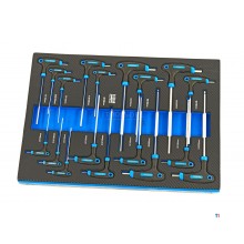 HBM 262 Piece Premiuw Tool Refill for Tool Trolley - BLÅ