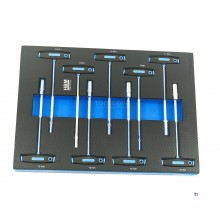 HBM 262 Piece Premiuw Tool Refill for Tool Trolley - BLÅ