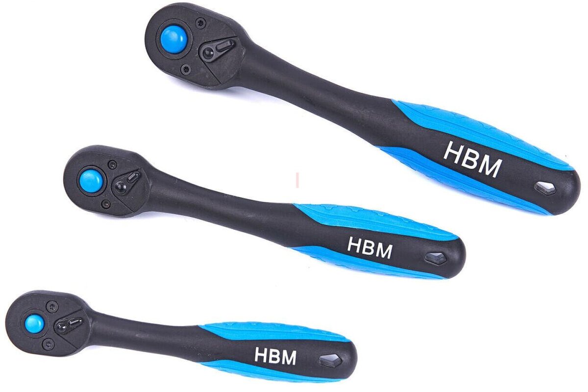 HBM 262 Piece Premiuw Tool Refill for Tool Trolley - BLÅ