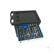 HBM 154 Piece Premium Filled Tool Trolley - BLÅ