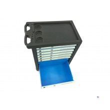 HBM 154 Piece Premium Filled Tool Trolley - BLÅ