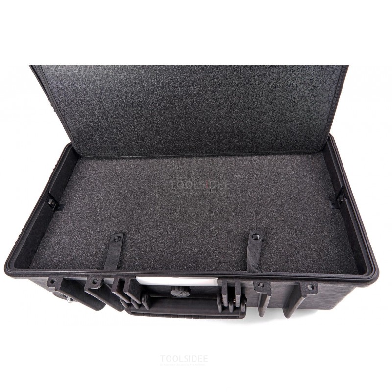 apox gt-line gt 51-22 pts professional waterproof tool case with wheels and telescopic handle