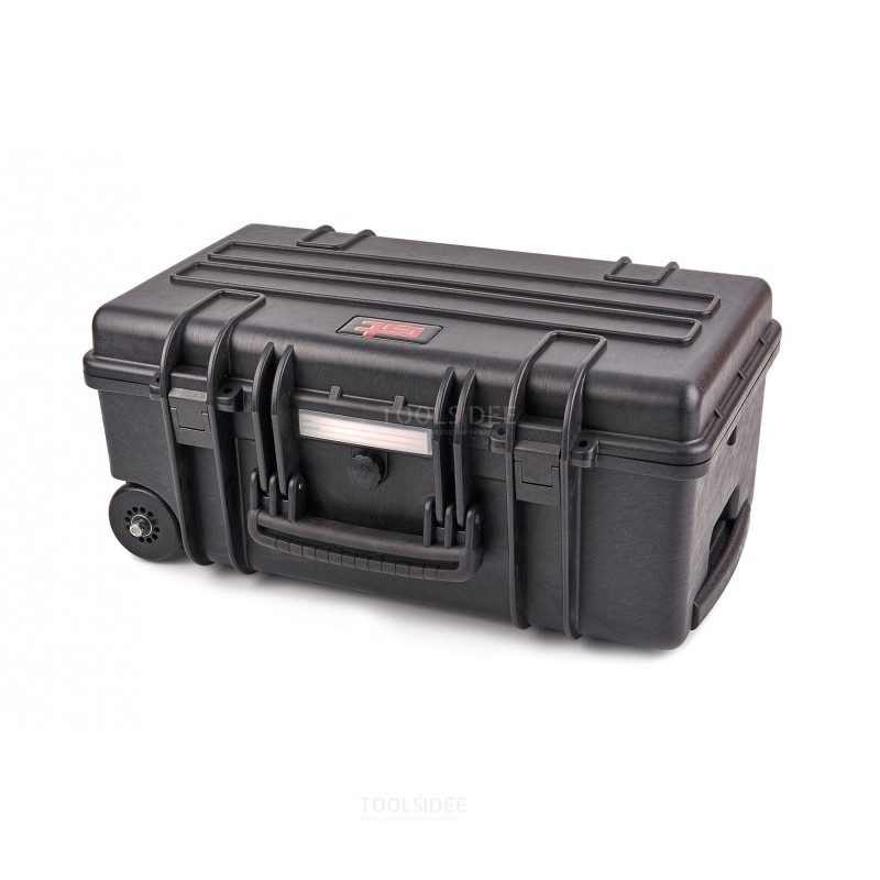 Valise à outils étanche professionnelle Apox GT-LINE GT 51-22 PTS avec roues et poignée télescopique