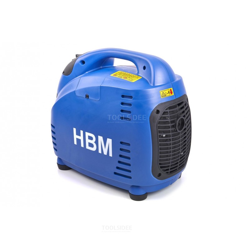 HBM 1.500W Wechselrichter, Generator mit 72 cc Benzinmotor, 230V/12V