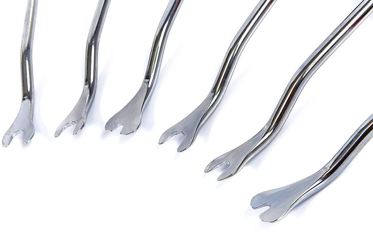 HBM 6-teiliger Polster-Clip-Zangensatz HBM 6-teiliger Polster-Clip-Zangensatz