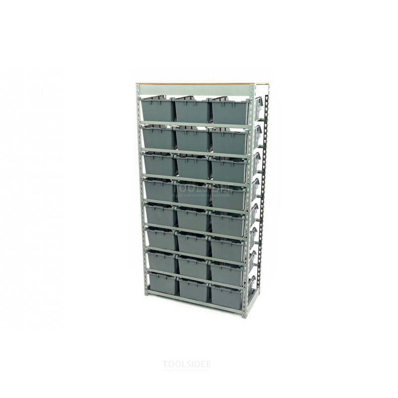 Mueble de horno HBM, sistema de almacenamiento, rejilla con 24 bandejas de almacenamiento