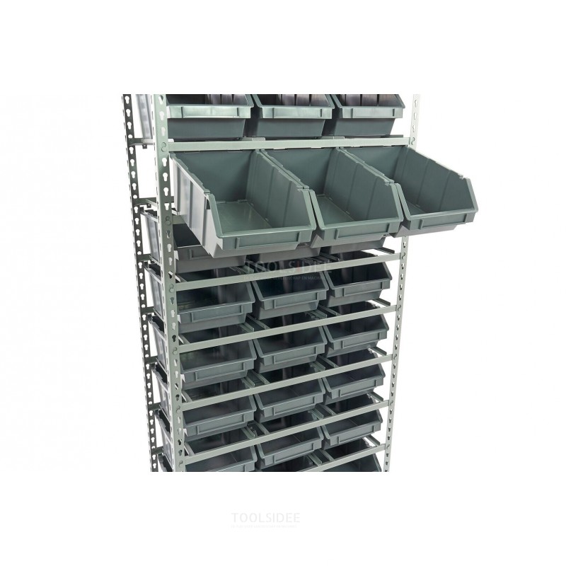 Mueble de horno HBM, sistema de almacenamiento, rejilla con 24 bandejas de almacenamiento
