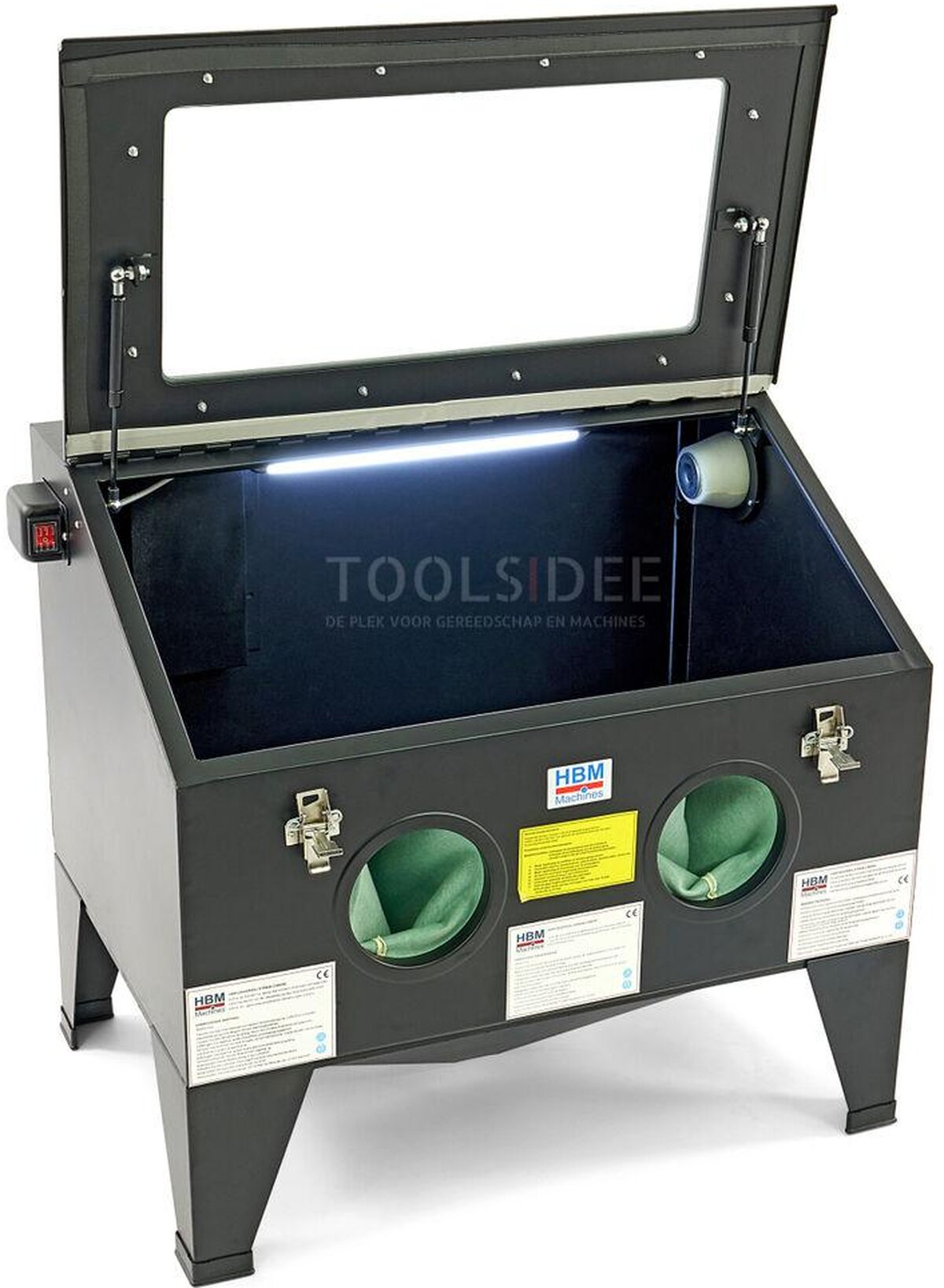 HBM SBC 190 Sprengkabin, frontlaster med gassfjærer