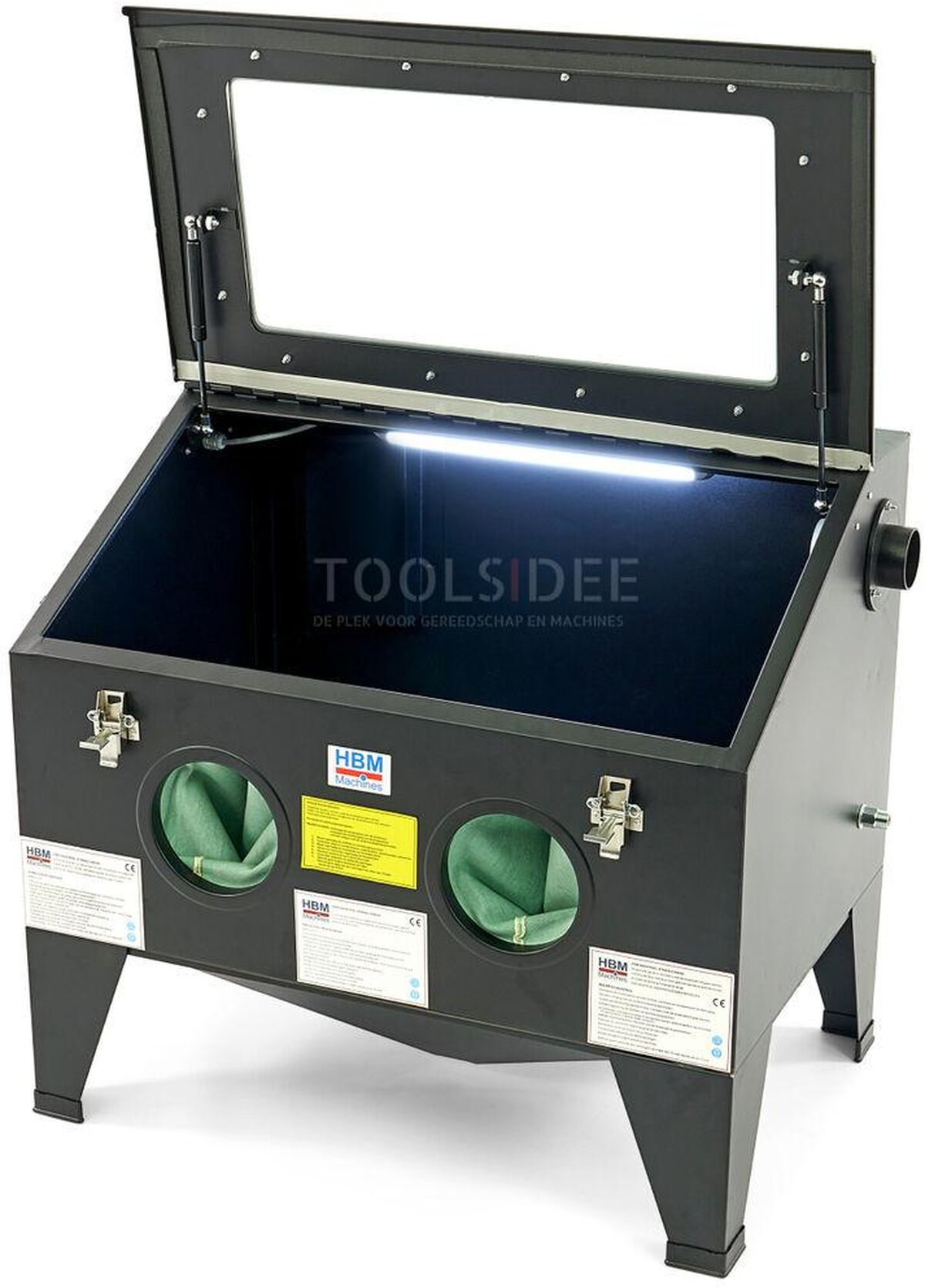 HBM SBC 190 Sprengkabin, frontlaster med gassfjærer