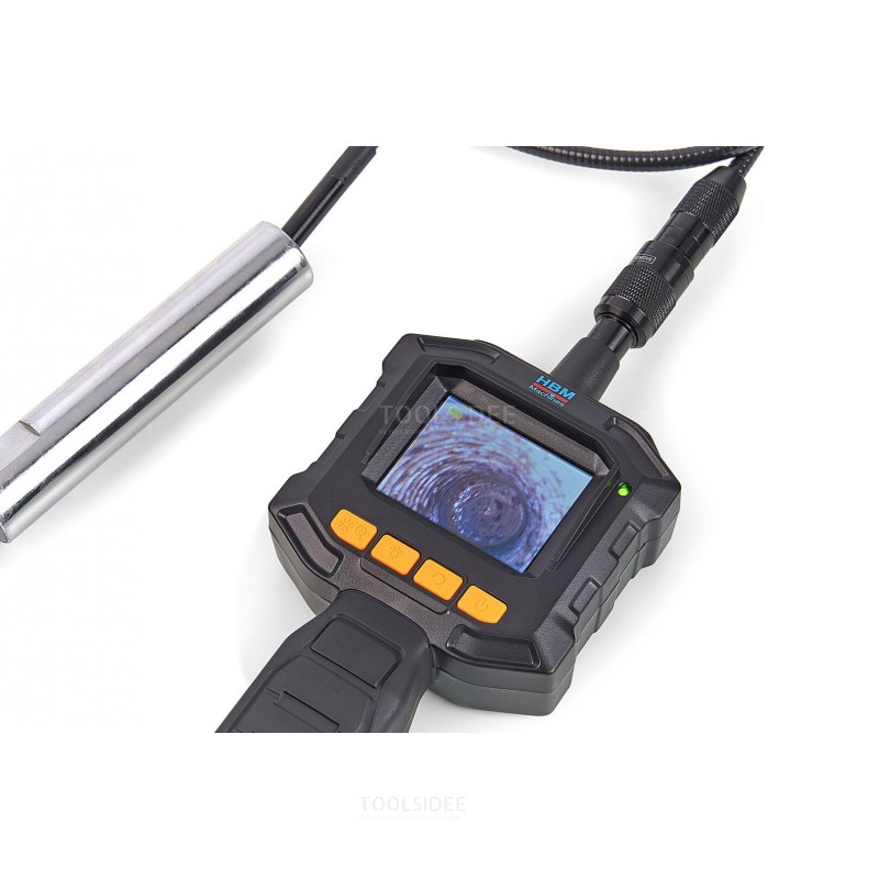 HBM Caméra d'inspection, endoscope avec écran couleur TFT LCD de 2,3 pouces