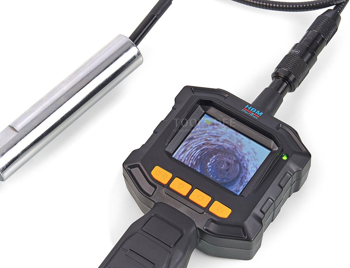 HBM inspection camera, endoscope with 2.3 inch TFT LCD color display