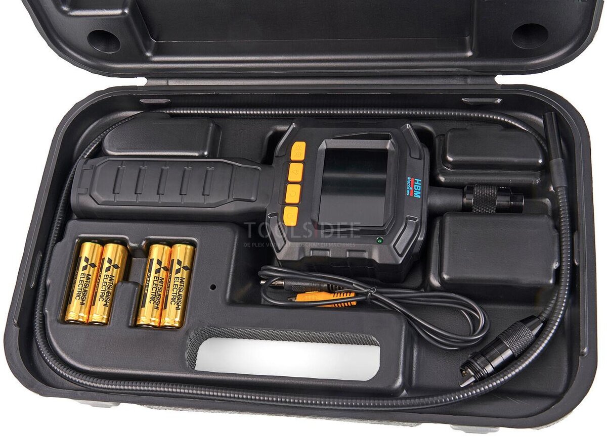 HBM inspection camera, endoscope with 2.3 inch TFT LCD color display