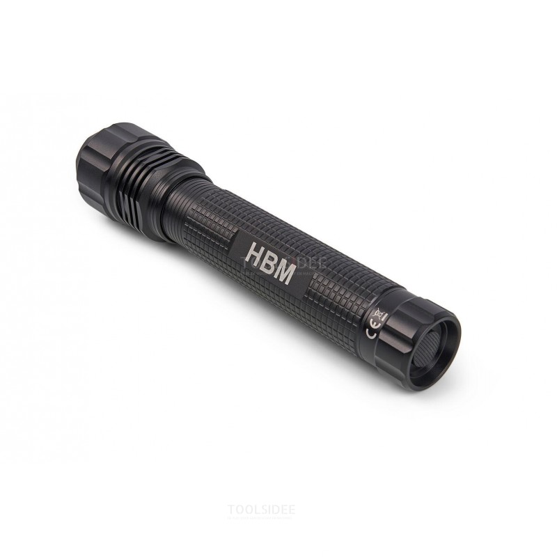 HBM Professional Ultra helle Led-Taschenlampe 1800 Lumen