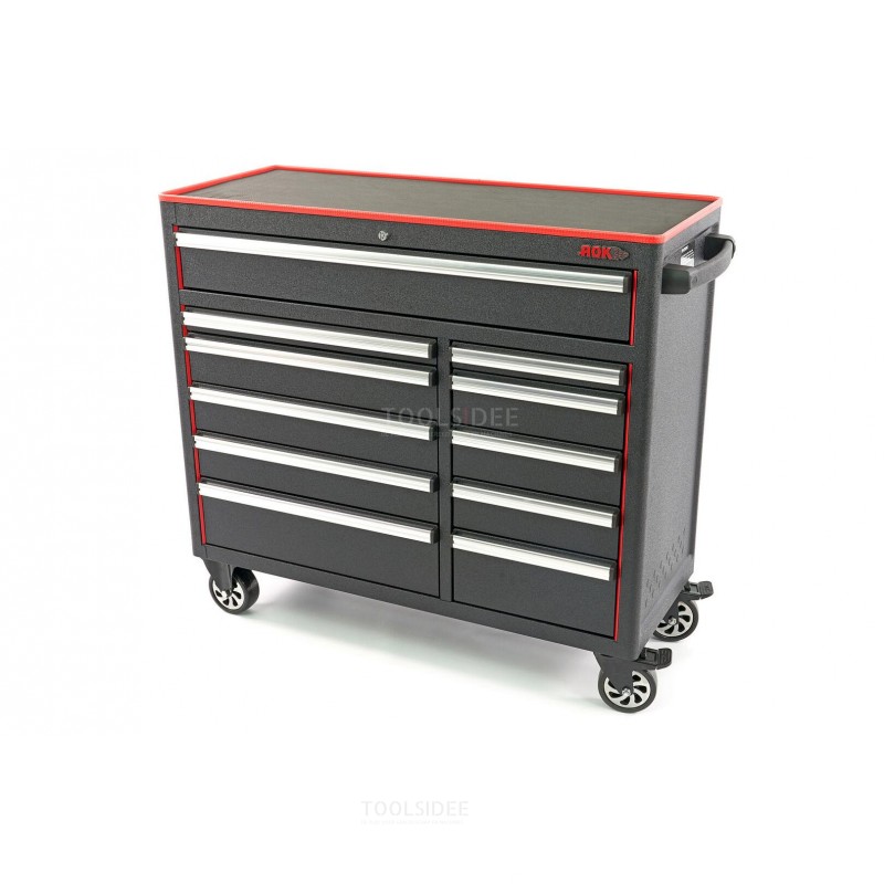 AOK Professional - Chariot à outils à 11 tiroirs
