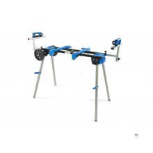 HBM deluxe universal mobile base for crosscut and miter saws with 2 sockets