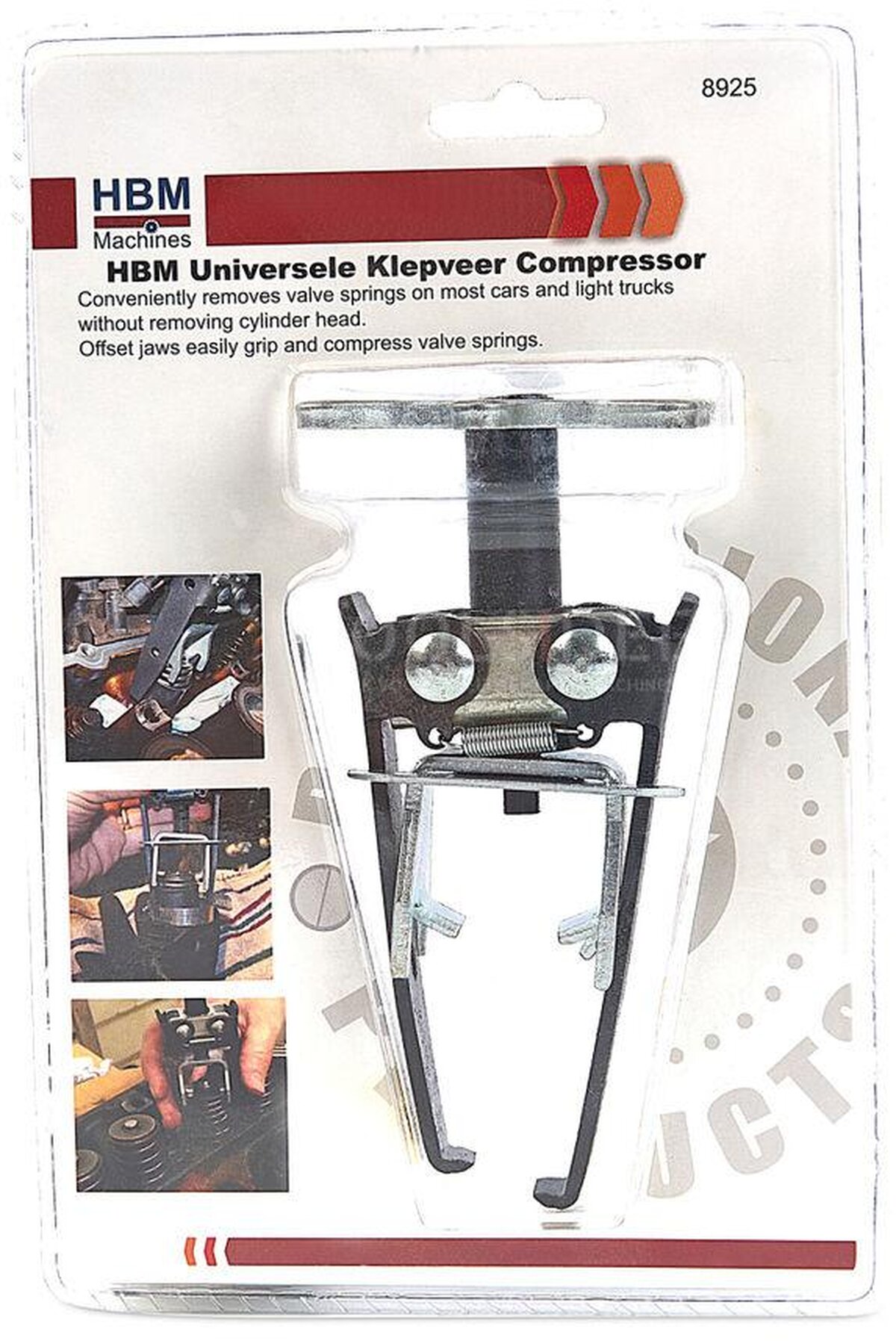 Hbm universell luftventilfjäderkompressor