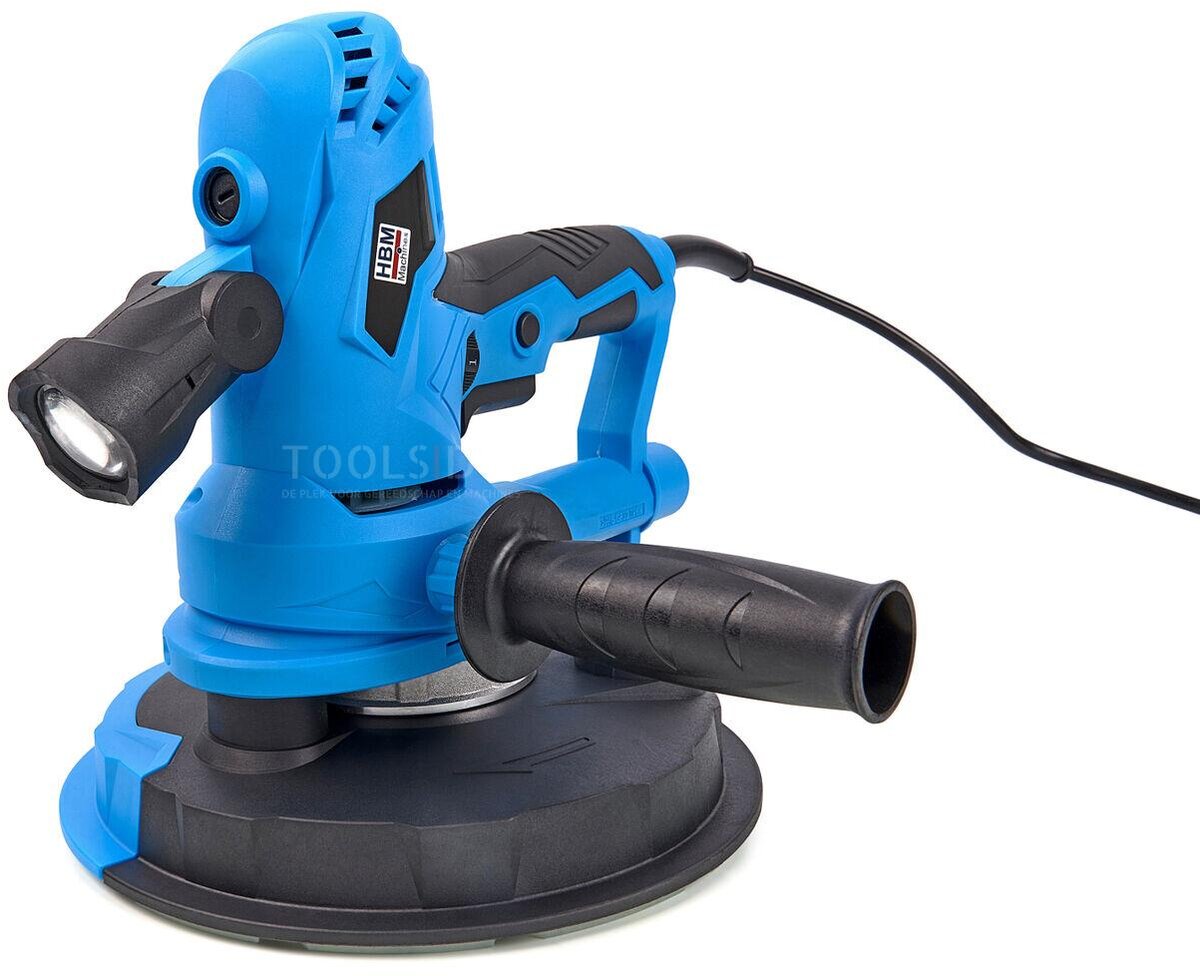 HBM 180 mm wall and ceiling sander - 750 watt with LED lamp HBM 180 mm wall and ceiling sander - 750 watt with LED lamp