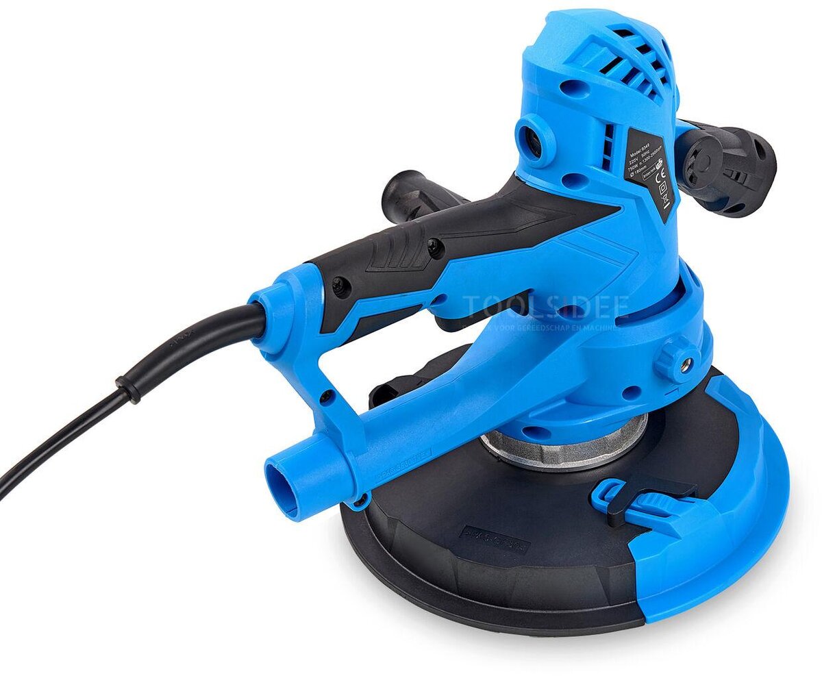 HBM 180 mm wall and ceiling sander - 750 watt with LED lamp HBM 180 mm wall and ceiling sander - 750 watt with LED lamp