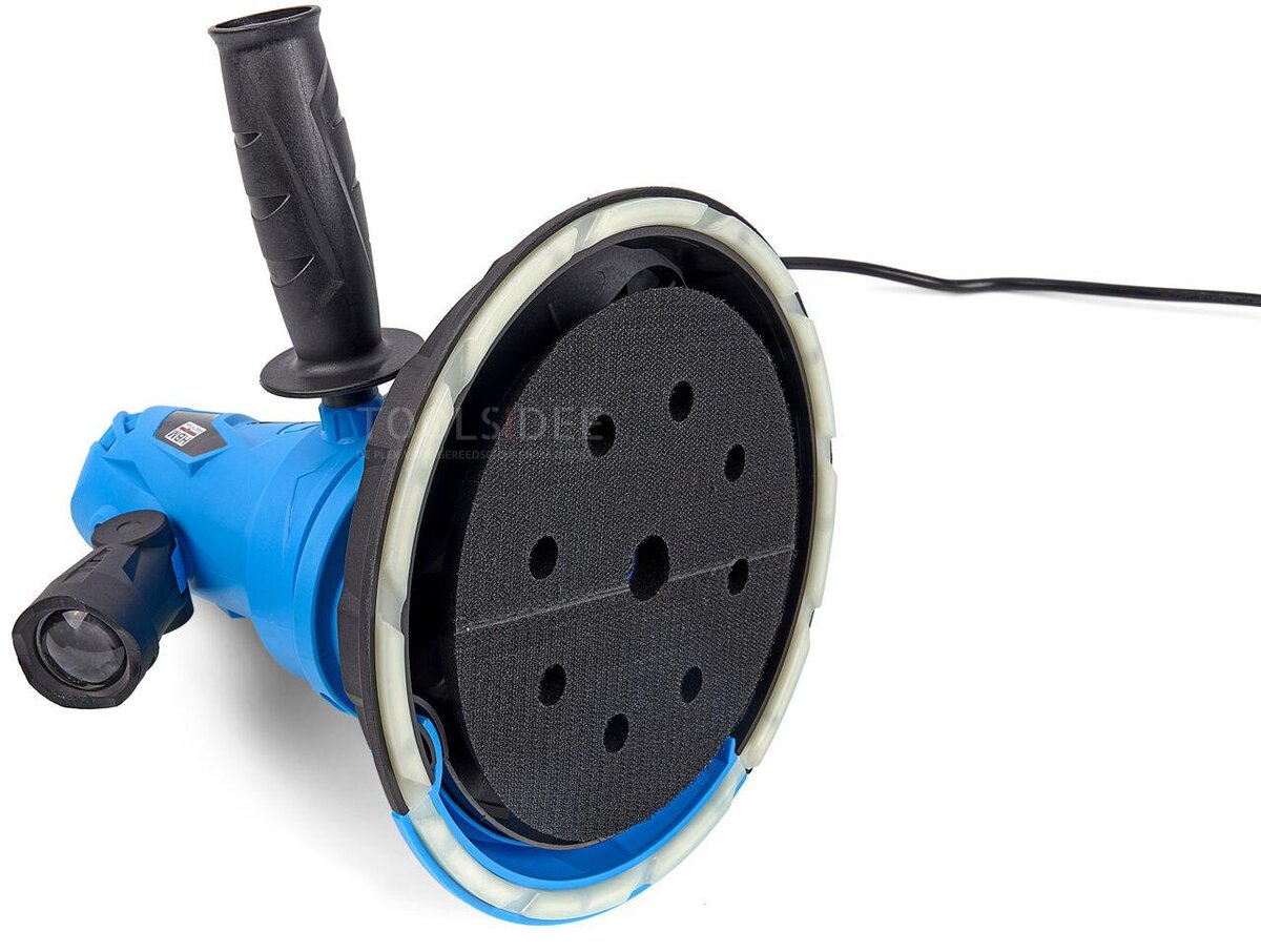 HBM 180 mm wall and ceiling sander - 750 watt with LED lamp HBM 180 mm wall and ceiling sander - 750 watt with LED lamp