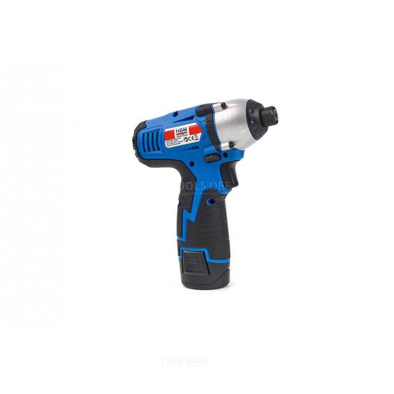 HBM 10.8 battery impact wrench and screwdriver