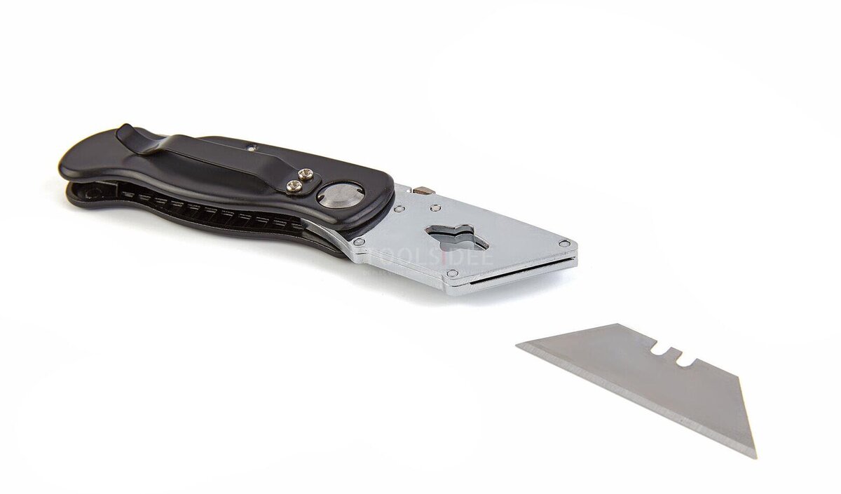 HBM sammenleggbar Stanley kniv med 5 reserveblader HBM sammenleggbar Stanley kniv med 5 reserveblader