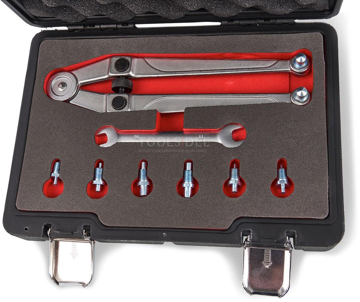 HBM Schlüssel für Muttern mit Bohrungen oben