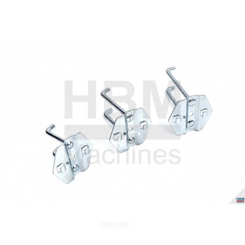 HBM 50 x 6 mm Doppelhaken für Werkzeugwand