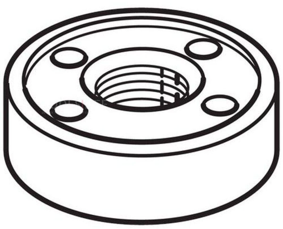 HBM Schlüssel für Muttern mit Bohrungen oben