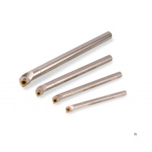 Harlingen Professional 4-delt internt dreiebenkverktøysett med HM-innlegg