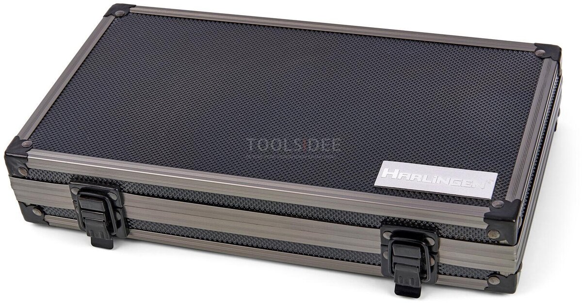 Harlingen Professional 4-delt internt dreiebenkverktøysett med HM-innlegg