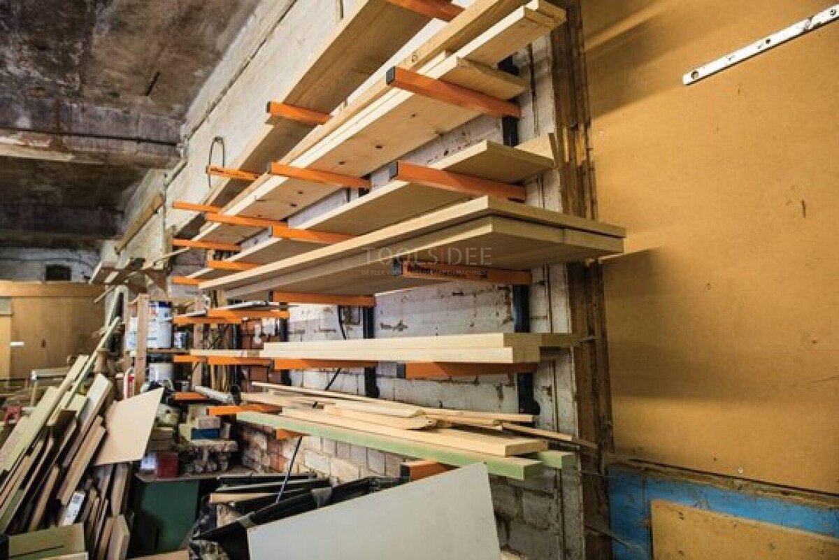 HBM 6 lagshyller Oppbevaringsbraketter, lagringsstativ HBM 6 lagshyller Oppbevaringsbraketter, lagringsstativ