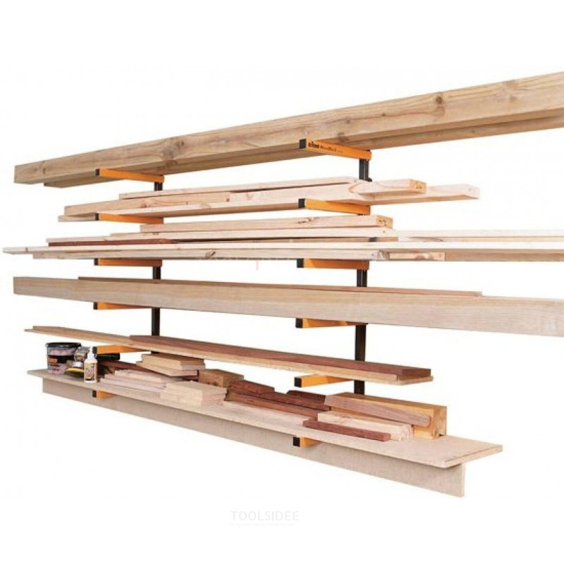 Estante de madera tableros de 6 capas de soportes de almacenamiento, para  el almacenamiento - toolsidee.com
