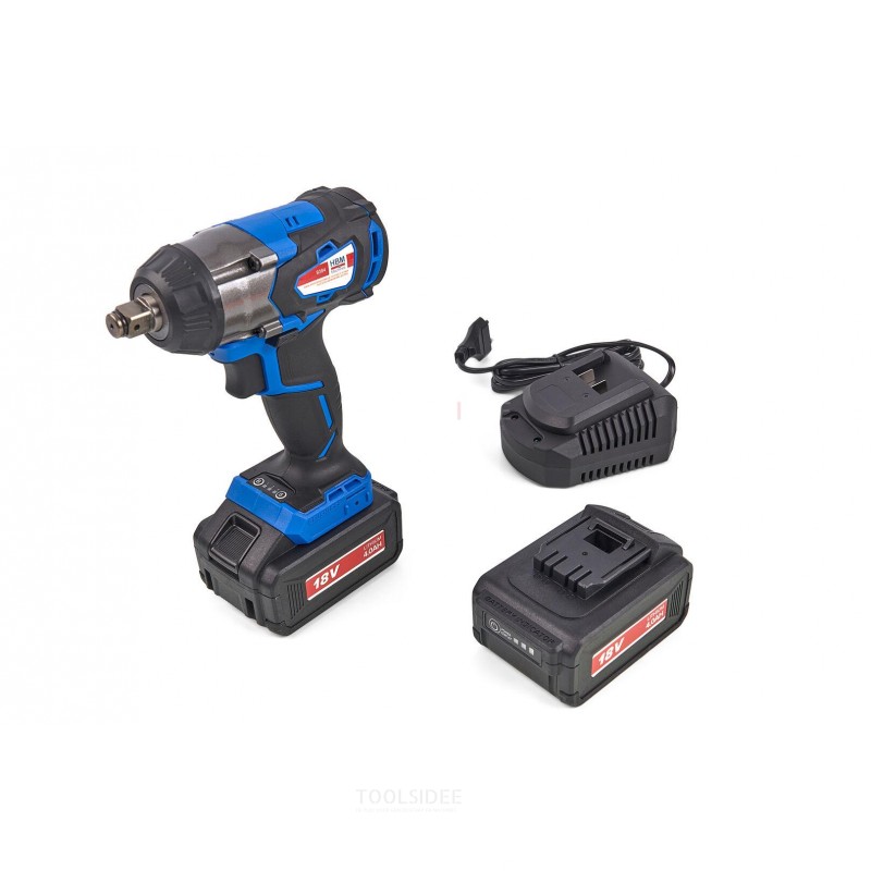 HBM professional 18 volt 4.0ah battery impact wrench
