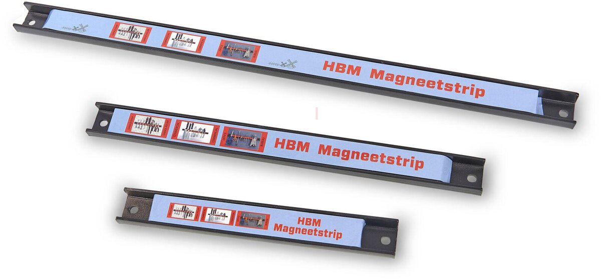 HBM 3 Delige Magneetstrippen, Gereedschapsrek Set
