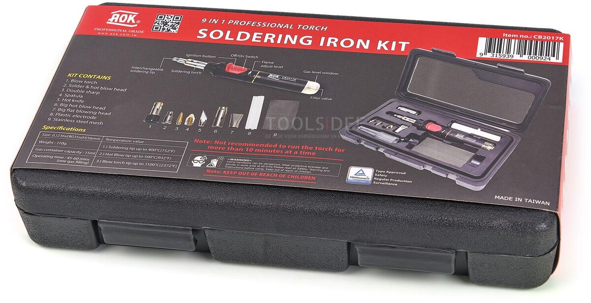 AOK Professioneel Kunststof, Plastic Lasapparaat