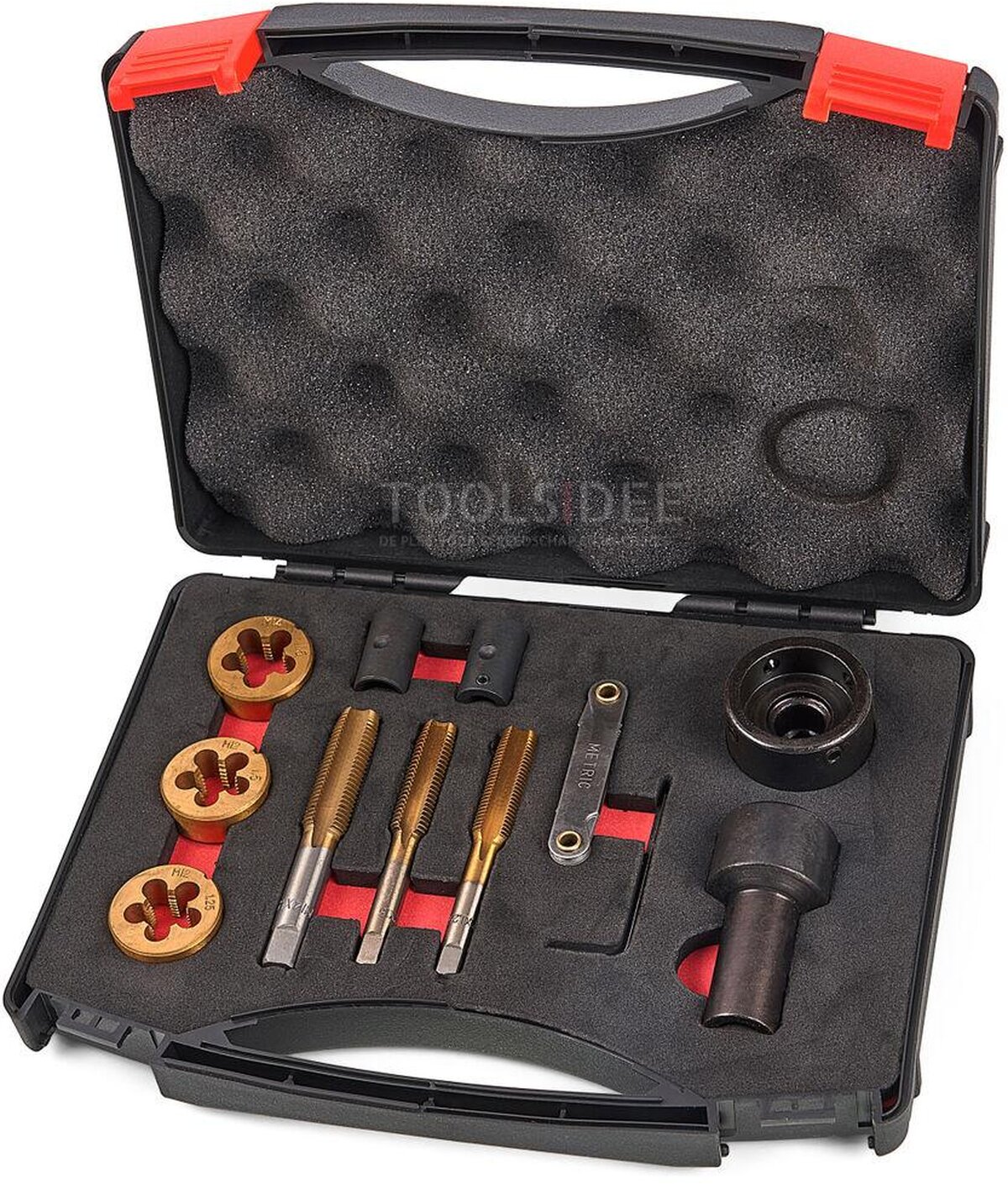 HBM 12-delt hjulbolt, hjulmutter og hjulflens gjenget reparasjonssett