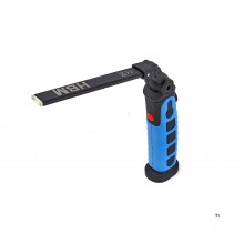 HBM 450 Lumen Professional Sammenleggbar og oppladbar LED-lampe med 3 funksjoner og magnet