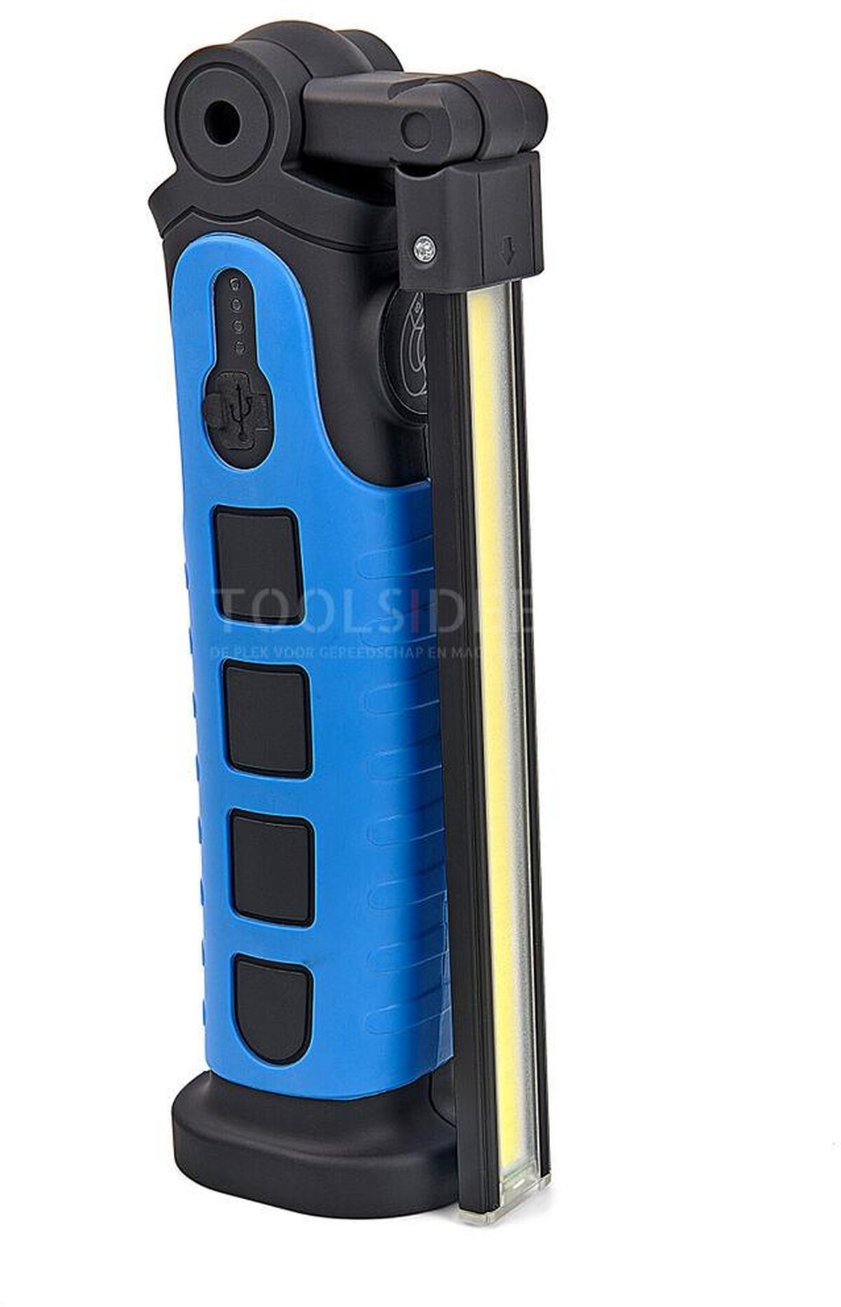 HBM 450 Lumen Professional Sammenleggbar og oppladbar LED-lampe med 3 funksjoner og magnet