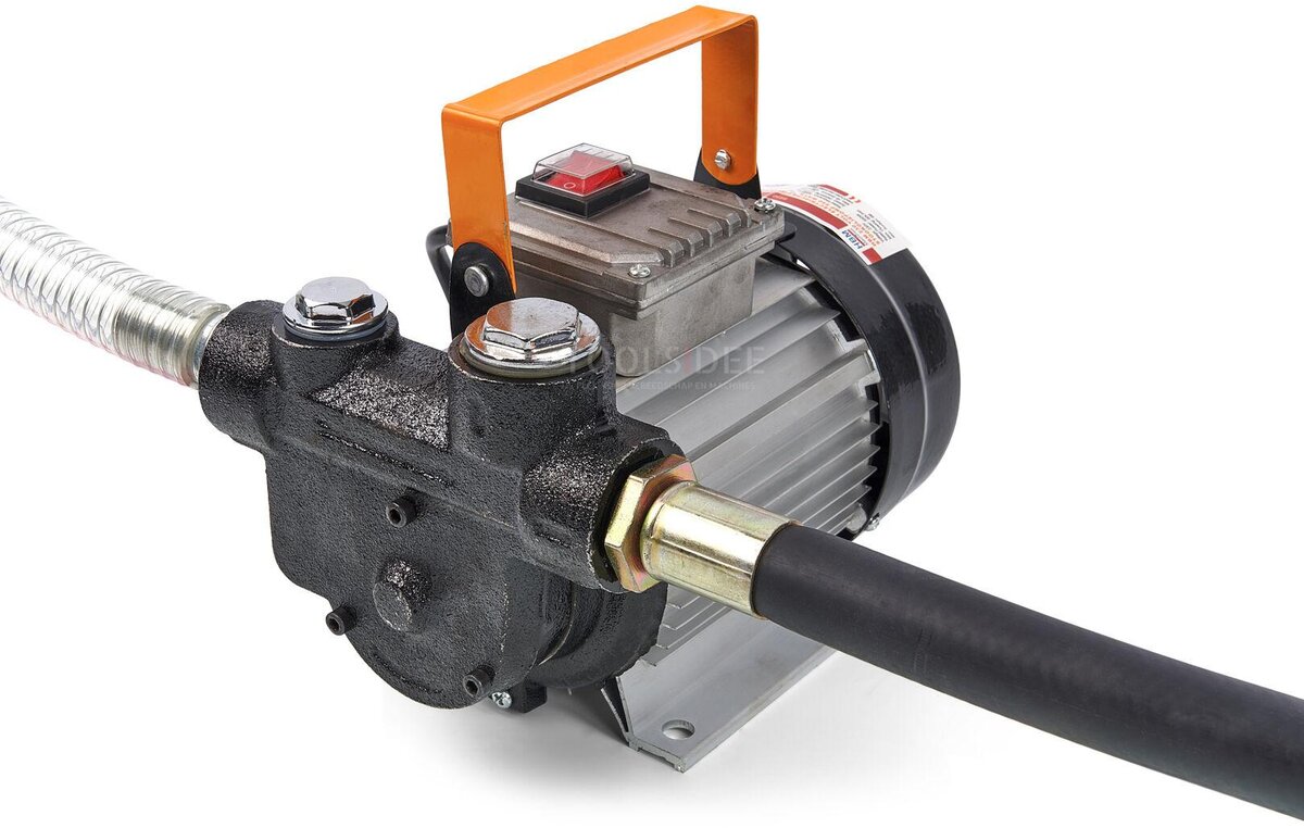 HBM 230 Volt elektrisk dieselpumpe, drivstoffoljepumpe 550 Watt HBM 230 Volt elektrisk dieselpumpe, drivstoffoljepumpe 550 Watt