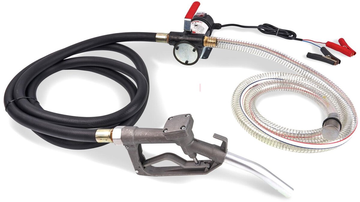 HBM 12 Volt elektrisk dieselpumpe, fyringsoljepumpe 175 watt