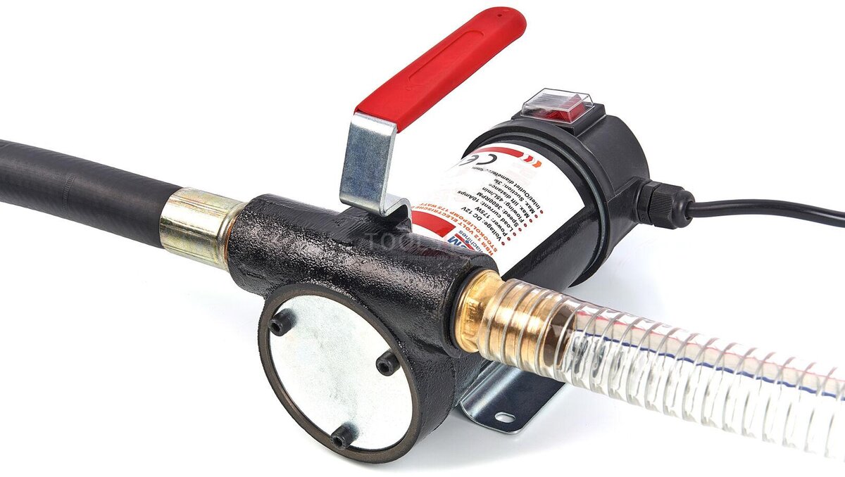 HBM 12 Volt elektrisk dieselpumpe, fyringsoljepumpe 175 watt